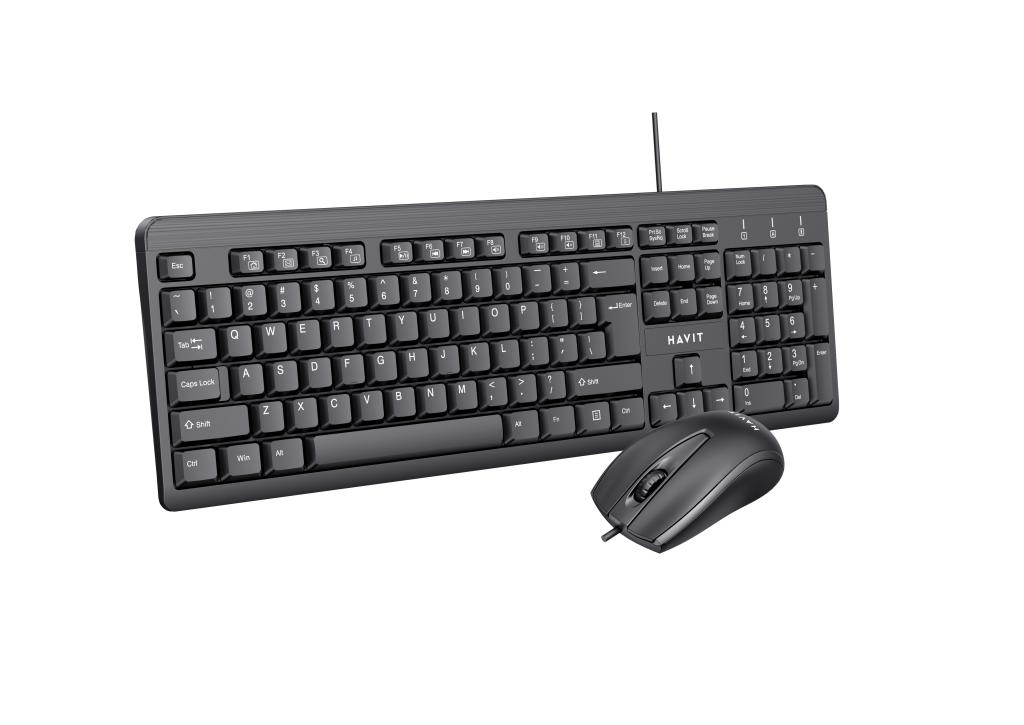 HAVIT KB611CM Wired Keyboard & Mouse Combo Computer City Technologies